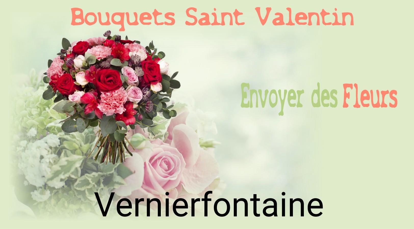 Roses de Saint-Valentin livrées à Vernierfontaine